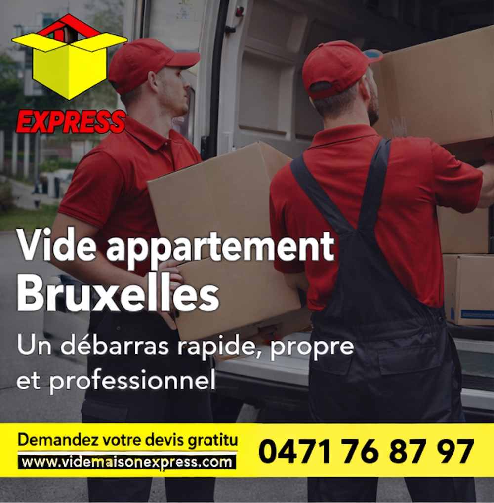vide appartement bruxelles